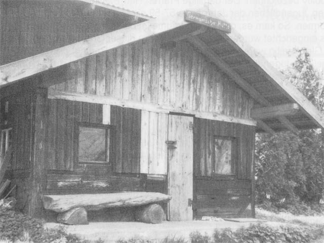 Die "Germanische Hütte" rt